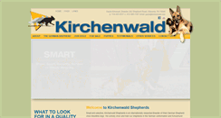 Desktop Screenshot of kirchenwald.com