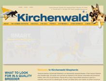 Tablet Screenshot of kirchenwald.com